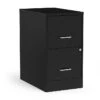 Staples 2-Drawer Light Duty Vertical File Cabinet, Locking, Letter, Black, 22"D (52153) -Office Supplies Shop s1212868 sc7