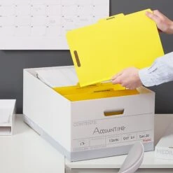 Staples Medium Duty File Box, Lift Off Lid, Legal, White/Gray, 12/Carton (TR59217) -Office Supplies Shop s1219772 sc7