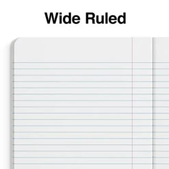 Staples® Composition Notebooks, 7.5" X 9.75", Wide Ruled, 100 Sheets, Black/White Marble, 4/Pack (ST58369) -Office Supplies Shop s1226981 sc7