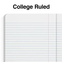 Staples® Composition Notebook, 7.5" X 9.75", College Ruled, 100 Sheets, Assorted Colors (ST55063) -Office Supplies Shop s1227386 sc7