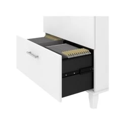 Bush Furniture Somerset 2-Drawer Lateral File Cabinet, Letter/Legal, White, 30" (WC81980) 15 Bush Furniture Somerset 2-Drawer Lateral File Cabinet, Letter/Legal, White, 30" (WC81980) -Office Supplies Shop sp101211576 sc7