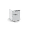 HON Pedestal Cabinet, Letter, Designer White (HON15923ALPJW)