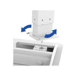 FlexiSpot Vici 29"-48" Electric Height Adjustable Desk, White (EC9W) -Office Supplies Shop sp107739384 sc7