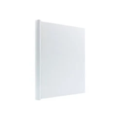 Bindertek Thesis Springback 1" Non-View Binder, White (TBXS-L-WH)