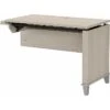 Bush Furniture Somerset 29"-41" Adjustable Desk, Sand Oak (WC81142) -Office Supplies Shop sp108676176 sc7