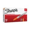 Sharpie Permanent Markers, Fine Tip, Orange, 12/Pack (30006) 2 Sharpie Permanent Markers, Fine Tip, Orange, 12/Pack (30006) -Office Supplies Shop sp109436216 sc7