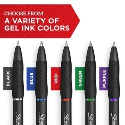 Sharpie S-Gel Retractable Gel Pen, Bold Point, Black Ink, 4/Pack (2096155) -Office Supplies Shop sp109677292 sc7 1