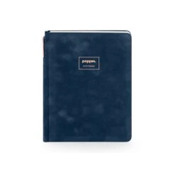 Poppin Velvet Sidekick Professional Notebook With Pen, 6.25" X 8.25", Wide Ruled, 80 Sheets, Storm (107477) 9 Poppin Velvet Sidekick Professional Notebook With Pen, 6.25" X 8.25", Wide Ruled, 80 Sheets, Storm (107477) -Office Supplies Shop sp110470954 sc7