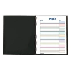 Dominion Blueline Inc Notebook, 8" X 11", College Ruled, 150 Sheets, Black (A10150.BLK) -Office Supplies Shop sp111769874 sc7