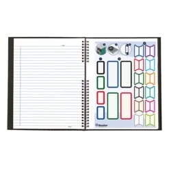Dominion Blueline Inc Notebook, 8" X 11", College Ruled, 150 Sheets, Black (A10150.BLK) -Office Supplies Shop sp111769876 sc7