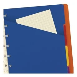 Filofax A5 4-Subject Professional Notebook, 8 1/4" X 5 13/16", College Ruled, 56 Sheets, Orange (B115010U) -Office Supplies Shop sp111769962 sc7