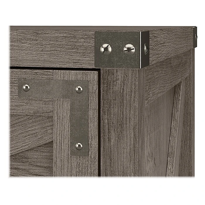 Kathy Ireland® Home By Bush Furniture 2-Drawer Lateral File Cabinet, Letter/Legal, Restored Gray, 29" (CGF129RTG-03) 9 Kathy Ireland® Home By Bush Furniture 2-Drawer Lateral File Cabinet, Letter/Legal, Restored Gray, 29" (CGF129RTG-03) - Image 7