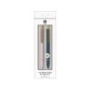 U Brands The Monterey Retractable Ballpoint Pens, Black Ink, 2/Pack (3962U04-24)