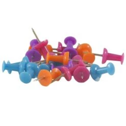 JAM Paper Push Pins, Clear, 2/Pack (2224190501a) -Office Supplies Shop sp11853431 sc7