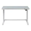Koble Juno Smart 28"-48" Metal/Glass Adjustable Desk, White (KB-DK007-003)