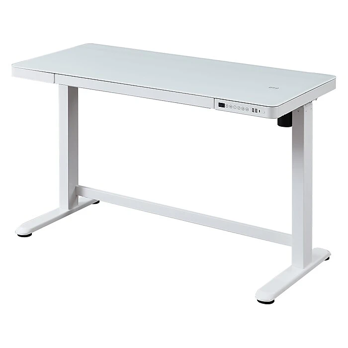 Koble Juno Smart 28"-48" Metal/Glass Adjustable Desk, White (KB-DK007-003) 4 Koble Juno Smart 28"-48" Metal/Glass Adjustable Desk, White (KB-DK007-003) - Image 2