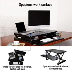 FlexiSpot Series 20"H Adjustable Desk, Metal (M2B) -Office Supplies Shop sp12472628 sc7