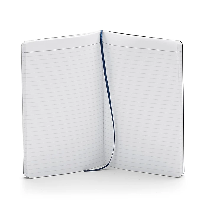 Poppin Medium Cover Notebook, 5" X 8.25", 86 College Rule Sheets, Navy, 28 Count, (100358-MC) 6 Poppin Medium Cover Notebook, 5" X 8.25", 86 College Rule Sheets, Navy, 28 Count, (100358-MC) - Image 4