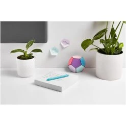 Poppin Memo Ball Notes, Assorted Colors, 25 Sheets/Pad, 12 Pads/Pack, 6 Packs/Kit (108682) -Office Supplies Shop sp128817465 sc7