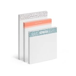 Poppin Elements Notebook With Accessory Pouch, Writing Pads, And 4 Pens, 5.8" X 8.3", Line Ruled, 48 Sheets, Sky (108719) -Office Supplies Shop sp129052876 sc7