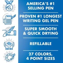 Pilot G2 Retractable Gel Pens, Bold Point, Assorted Ink, 8/Pack (31654) -Office Supplies Shop sp130855909 sc7