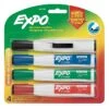 Expo Magnetic Dry Erase Markers With Eraser, Chisel Tip, Assorted, 4/Pack (1944728) -Office Supplies Shop sp131759763 sc7