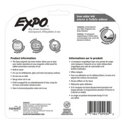 Expo Magnetic Dry Erase Markers With Eraser, Chisel Tip, Assorted, 4/Pack (1944728) -Office Supplies Shop sp131760875 sc7