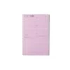 3M Noted By Post-it® Brand, Daily Planner Pad, Pink, 4.9" X 7.7", 100 Sheets/Pad, 1 Pad (NTD-58-PK)