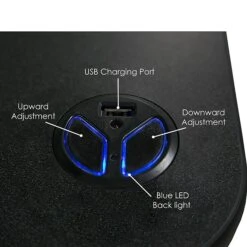 VersaDesk PowerPro 40"W Electric Sit To Stand Desktop Converter With Keyboard Tray & USB Port, Black (SP7644024-00-01) -Office Supplies Shop sp135451790 sc7