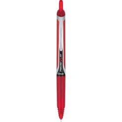 Pilot Precise V5 RT Retractable Rollerball Pen, Extra Fine Point, Red Ink (26064)