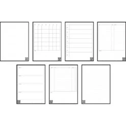 Rocketbook Fusion Reusable Notebook Planner Combo, 6" X 8.8", 7 Page Styles, 42 Pages, Gray (EVRF-E-RC-CIG-FR) -Office Supplies Shop sp136409909 sc7