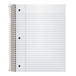 Oxford 5-Subject Notebook, 8" X 10 1/2", Wide Ruled, 180 Sheets, Assorted Colors (65058) 19 Oxford 5-Subject Notebook, 8" X 10 1/2", Wide Ruled, 180 Sheets, Assorted Colors (65058) -Office Supplies Shop sp137856431 sc7