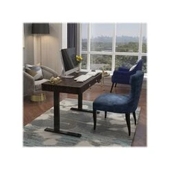 FlexiSpot Theodore 30"-49" Adjustable Desk, Brown (UD5B-OFF) -Office Supplies Shop sp137959431 sc7