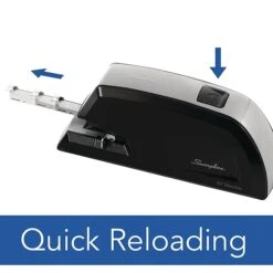 Swingline Commercial Electric Stapler, 20 Sheet Capacity, Black/Silver (06701) -Office Supplies Shop sp140432082 sc7