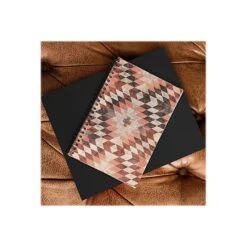 DENY Designs Native Coral Diamond By Holli Zollinger Notebook, 5.5" X 8.25", Dotted, 40 Sheets, Multicolor (67636-nobs01) -Office Supplies Shop sp143470516 sc7