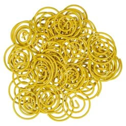 JAM Paper Colored Circular Paper Clips, Round Paperclips, Yellow, 2 Packs Of 50 (2187140B) -Office Supplies Shop sp145003461 sc7