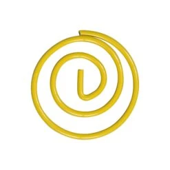 JAM Paper Colored Circular Paper Clips, Round Paperclips, Yellow, 2 Packs Of 50 (2187140B) -Office Supplies Shop sp145003471 sc7