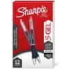Sharpie S-Gel Metal RT Gel Pen, Medium Point, Black Ink, 12/Pack (2126189) -Office Supplies Shop sp152196118 sc7