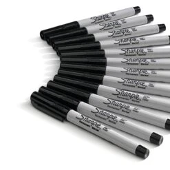Sharpie Permanent Marker, Ultra Fine Tip, Black, Dozen (37001) -Office Supplies Shop sp161466923 sc7