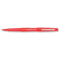 Paper Mate Flair Felt Pen, Medium Point, Red Ink, Dozen (8420152) -Office Supplies Shop sp163415482 sc7