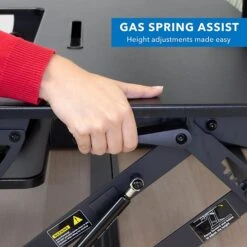 Mount-It! 36"W Standing Desk Converter, Plastic/Steel (MI-7926) 16 Mount-It! 36"W Standing Desk Converter, Plastic/Steel (MI-7926) -Office Supplies Shop sp163926872 sc7