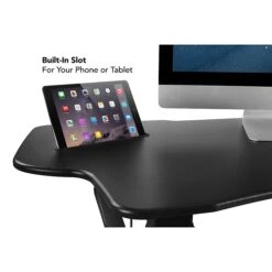 Mount-It! 48" Standing Desk Height Adjustable Riser With Gas Spring Lift, Metal (MI-7925) -Office Supplies Shop sp163926904 sc7