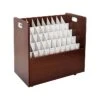AdirOffice 50-Slot Roll File Cabinet, Mobile, Mahogany, 30", 2/Pack (626-MA-2PK) (24528532) -Office Supplies Shop sp168851618 sc7