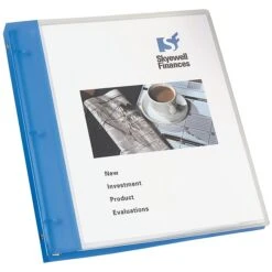 Avery 1/2" 3-Ring Flexible Poly Binder, Blue (17670)