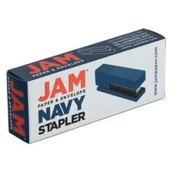 JAM Paper Modern Desktop Stapler, 10 Sheet Capacity, Navy Blue (337NA) -Office Supplies Shop sp170857091 sc7