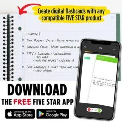 Mead Five Star 1-Subject Subject Notebook, 8.5" X 11", College Ruled, 100 Pages, Each (06322) -Office Supplies Shop sp171348785 sc7