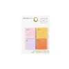 Noted By Post-it® Mini To-Do Notes, Warm Colors, 1.4" X 1.4", 4 Pads/Pack, 50 Sheets/Pad (NTD5-MINI-WM)