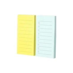 Noted By Post-it® Mint And Yellow Mini List Notes, 1.4" X 2.8", 2 Pads/Pack, 50 Sheets/Pad (NTD5-DUO-CL) -Office Supplies Shop sp177231218 sc7