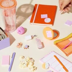 Noted By Post-it® Orange And Pink Mini List Notes, 1.4" X 2.8", 2 Pads/Pack, 50 Sheets/Pad (NTD5-DUO-WM) -Office Supplies Shop sp177231263 sc7