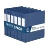 Davis Group Premium Economy 1 1/2" 3-Ring Non-View Binder, Royal Blue, 6/Pack (2302-92-06) 1 Davis Group Premium Economy 1 1/2" 3-Ring Non-View Binder, Royal Blue, 6/Pack (2302-92-06) -Office Supplies Shop sp179266512 sc7